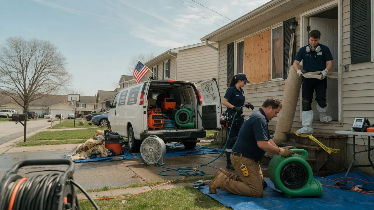Water Damage Restoration in Broadway, NC near me
